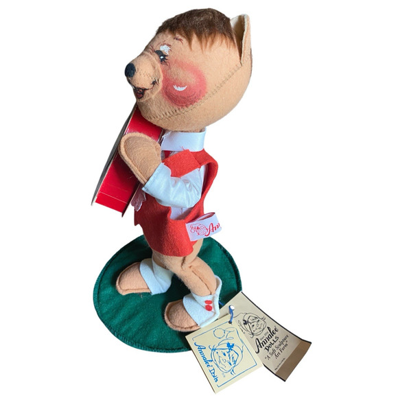 Annalee Collectors Valentine 1996 Lover Boy Doll New With Tags And Original Bag - Picture 2 of 7